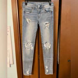 American Eagle high waisted jeans 4R